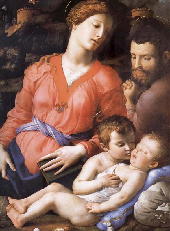 Agnolo Bronzino The Sacred Family Second half of the century XVI
